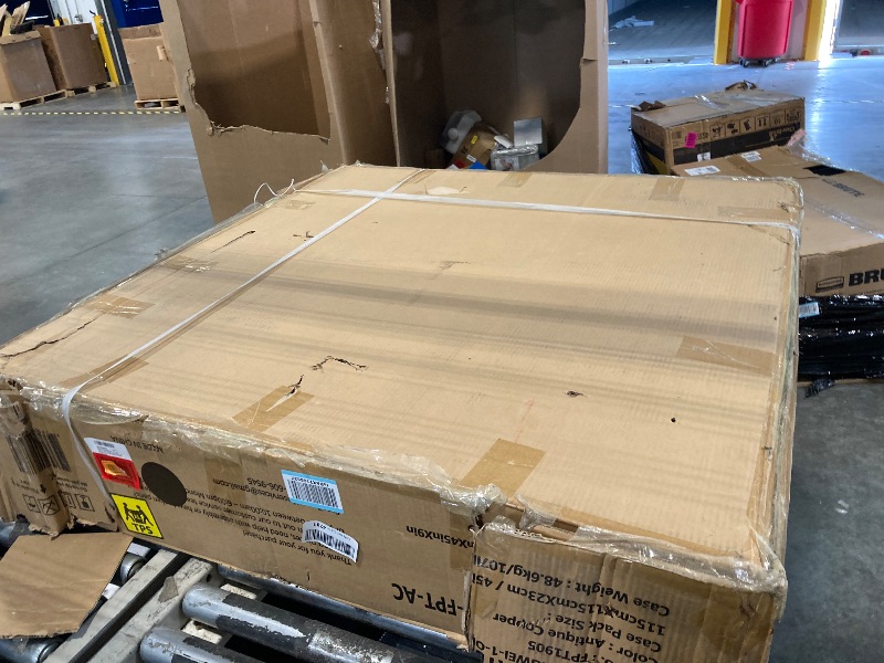 Photo 1 of **will need large vehicle for pick up**Oakland Living AZMATERA-FPT-AC Aluminum 44 in. Round Propane Beads, Lid and Fabric Cover Finish Outdoor fire Table, Antique Copper