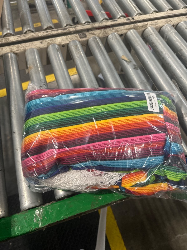 Photo 1 of **hats missing***
Funtery 12 Pcs Adult Mexican Poncho and Sombrero Set, Cinco De Mayo Mexican Fiesta Serape Poncho with Straw Sombrero Headbands Costume for Festive Party Celebrations Favor, 52 x 63 Inch