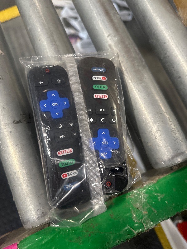 Photo 1 of (Pack of 2) Replacement-Remote-Control for Roku-TV,Compatible for TCL Roku/Hisense Roku/Onn Roku/Philips Roku Smart TVs(Not for Roku Stick and Box)