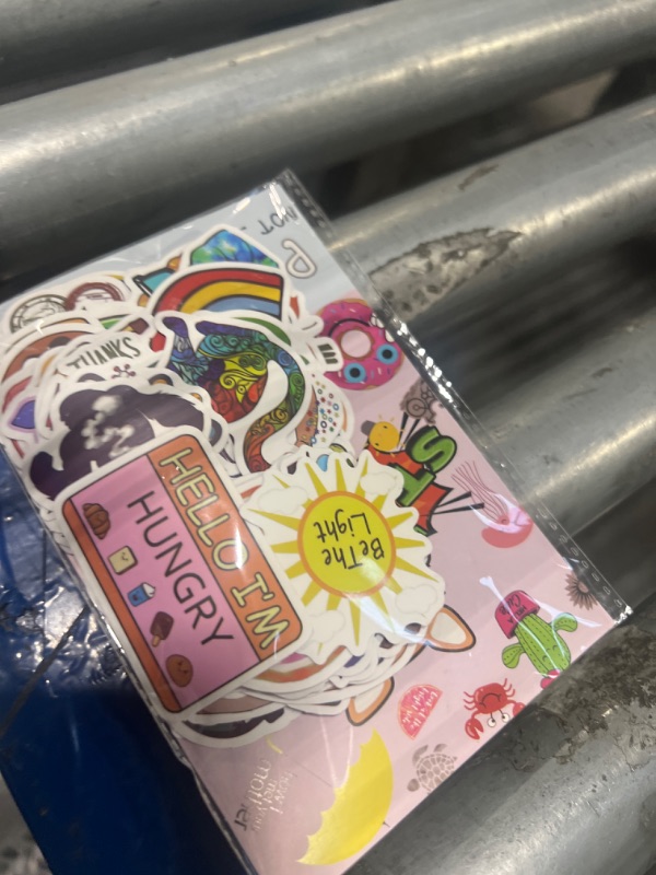 Photo 1 of 100 Pcs Water Bottle Stickers, Waterproof Stickers for Laptop Skateboard Notebook Vsco Vinyl Cute Aesthetic Sticker for Car Decal Phone Kids Party Favors Sticker for Kids Teens Girls