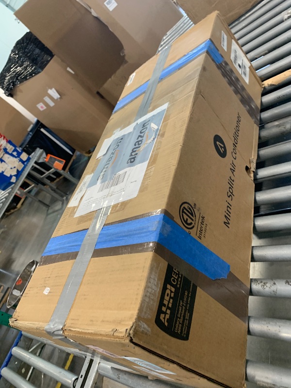 Photo 1 of **Look At Third Picture** Zstar 9,000 Btus Mini Split AC, 19 SEER2 Wall Mounted AC with Heat Pump & Installation Kits, Ductless Inverter Split-System Air Conditioners Cools up to 450 Sq.Ft, WIFI and Remote Control, 115V