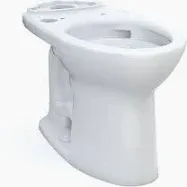Photo 1 of ****BASE BOWL ONLY**** Drake Modern 2-Piece 1.28 GPF Single Flush Elongated ADA Comfort Height Toilet 10in Rough-In Cotton White