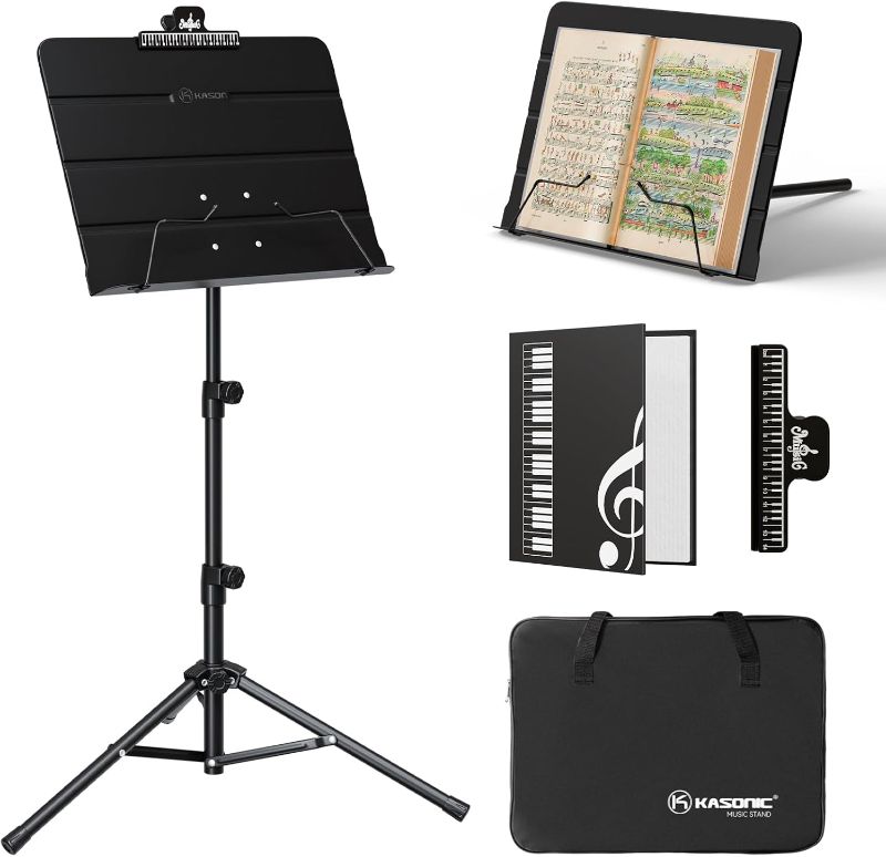 Photo 1 of [Just stand] K KASONIC - Dual-Use Folding Sheet Music Stand 