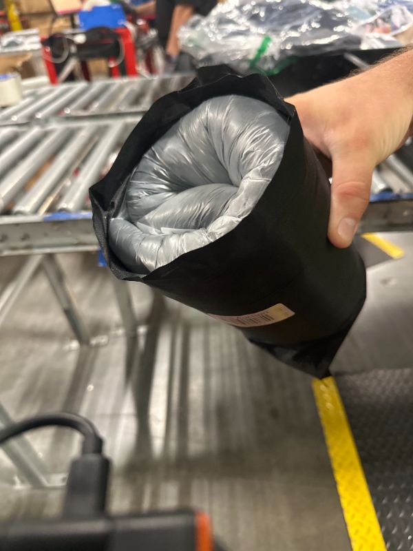 Photo 1 of [Similar Product but not the same as stock photo] Compact Travel Pillow Made with Shredded Memory Foam and Super Soft Fleece Fabric for Ultimate Comfort in Travel. Patented Design Rolls and Compacts Small for Travel