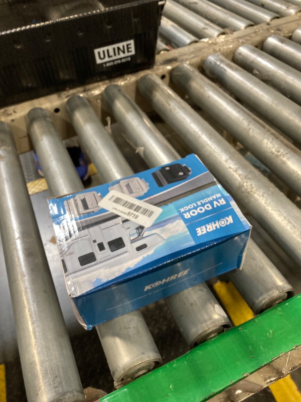 Photo 1 of Kohree Upgraded RV Door Lock Replacement with Paddle Deadbolt, 100% Zinc Alloy, Camper Door Handle Latch, RV Enclosed Travel Trailer Entry Door Lock with Keys for Camper Horse Trailer Cargo, Black