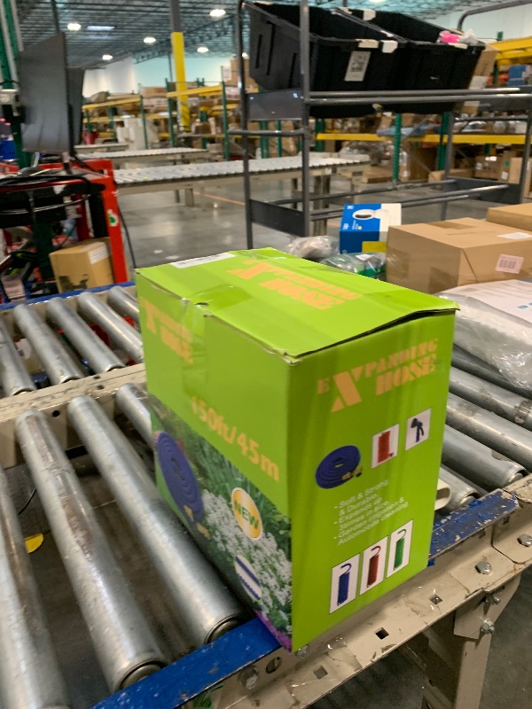 Photo 1 of 150 FT Garden Hose, 2025 New Flexible Water Hose 150FT with Leakproof Solid Brass Fittings, Reinforced Extra Strong Outer Fabric & Durable 3-layer Inner Core, Ultra Lightweight, No Kink, No Tangle