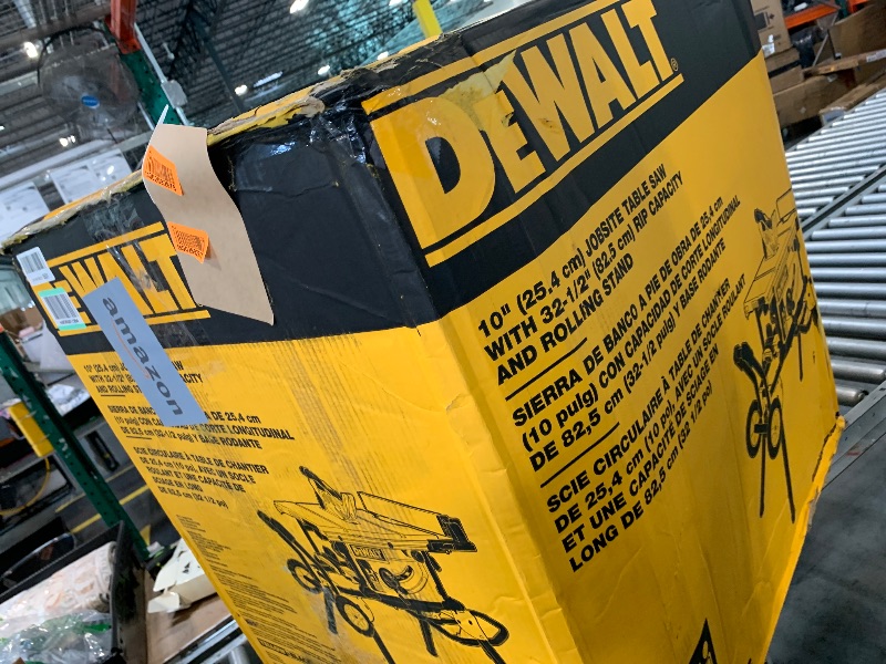 Photo 1 of
DEWALT 10-in 15 -Amp Portable Jobsite Table Saw with Foldable Rolling Stand