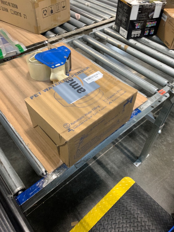 Photo 1 of Automatic Dog Water Dispenser with Anti-tip Bracket, 68 oz Outdoor Dog Water Bowl Dispenser, Auto Refill Water Feeder for Pets & Livestock, Food Grade Waterer Fit 3/4" GHT Faucet, Wide Mouth