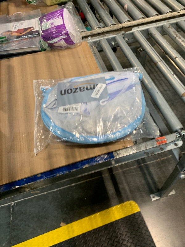 Photo 1 of ??AMENON Dolphin Inflatable Baby Pool Float for Toddlers 6-36 Months with UPF50+ 4 Stage Adjustable Sun Canopy, Non-Flip Safety Seat, Dual Air Chambers, Infant Swim Training Float for Pool