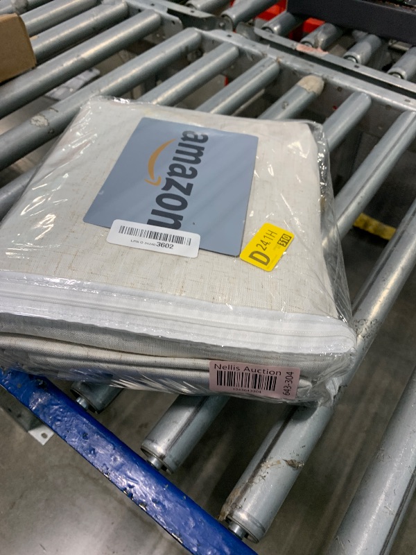 Photo 1 of Nanspring Ivory Linen Blackout Curtains 96 Inches Long 2 Panel Set for Living Room Back Tab Pinch Pleated Blackout Curtain Drapes Boho Farmhouse Neutral Cream Bedroom Black Out Curtains 96 Inch Long