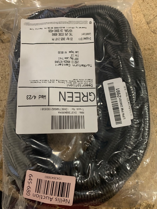 Photo 1 of 1/2 Inch Wire Loom Split Tubing - 16.5ft Cord Protector Electric Wires Covers, Automotive Wire Flexible Conduit, Plastic Wire Cover