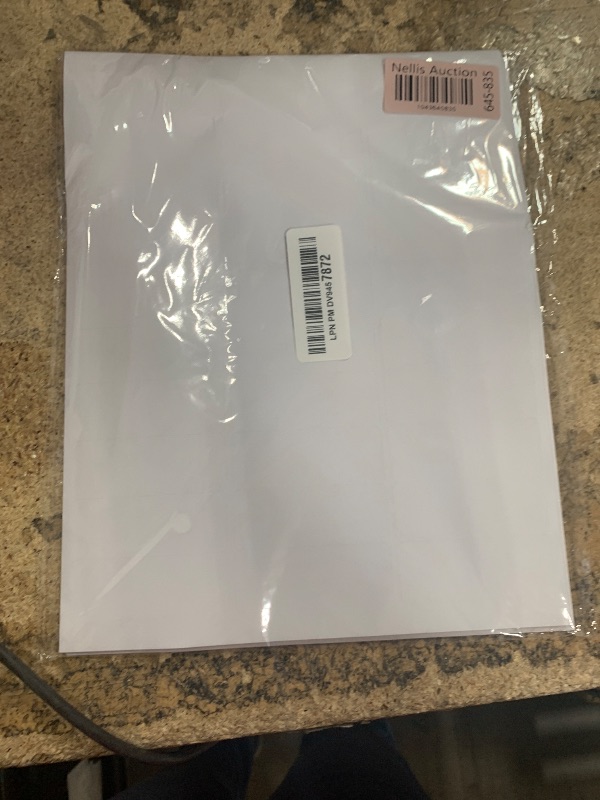 Photo 1 of 1" x 2-5/8" Address Labels 900 Labels Sticker Paper for Laser/Ink Jet Printer mailing Labels 8.5"×11" White 30 per Sheet