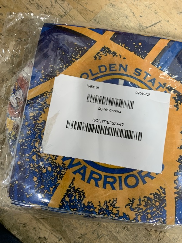 Photo 1 of  Golden State Warriors PARTY PLATES AND NAPKINS