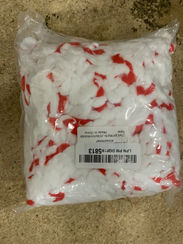 Photo 1 of 2 Pack Mop Heads Replacements - 40% More Cleaning Power, Spin Mop Heads Replacements for O Cedar Easy Wring 1-Tank System, Deep Cleaning, Microfiber and Machine Washable