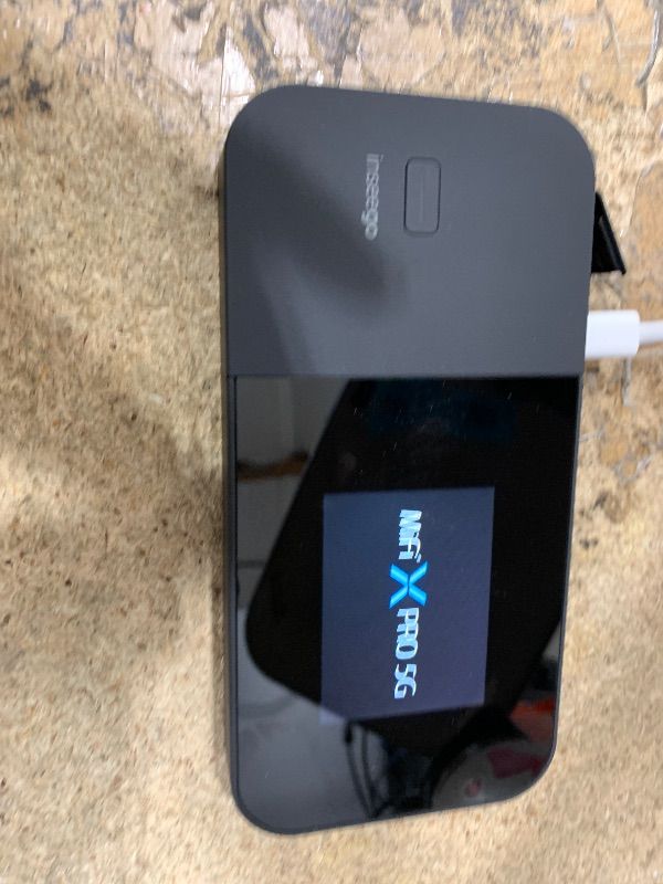 Photo 1 of **SEE NOTES **Generic Inseego MiFi X Pro M3000 5G and 4G LTE Hotspot | T-Mobile | All Day Battery Life | WiFi 6 Technology, Black