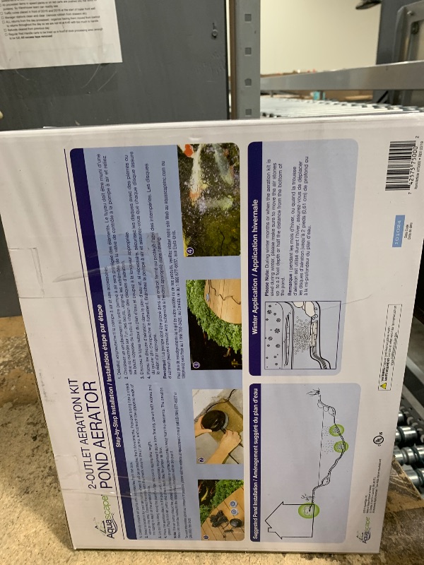 Photo 1 of Aquascape 75000 Pond Air 2 (Double Outlet Aeration Kit)