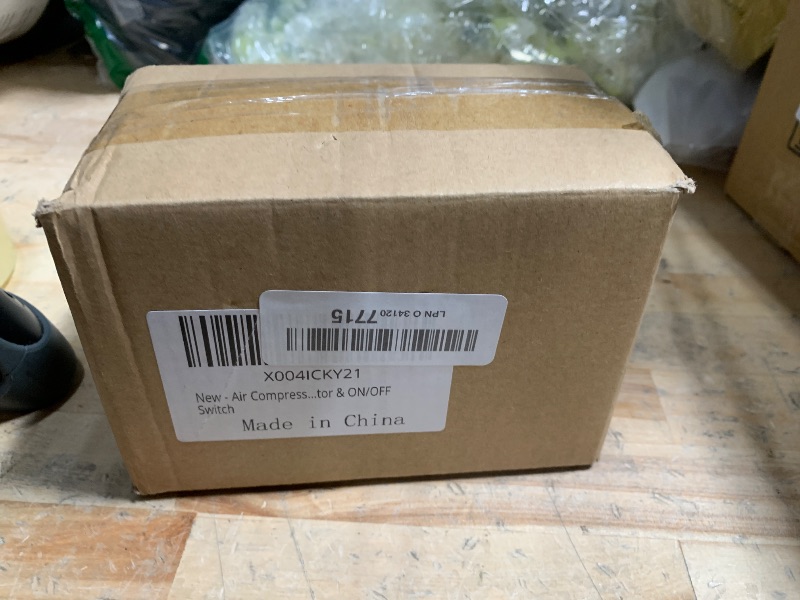 Photo 1 of Air Compressor Pressure Switch, 90-120 psi Pressure Switch Control Valve for Air Compressor, Heavy-Duty 4-Way Pressure Switch with 0-180 PSI Air Compressor Regulator & ON/OFF Switch
