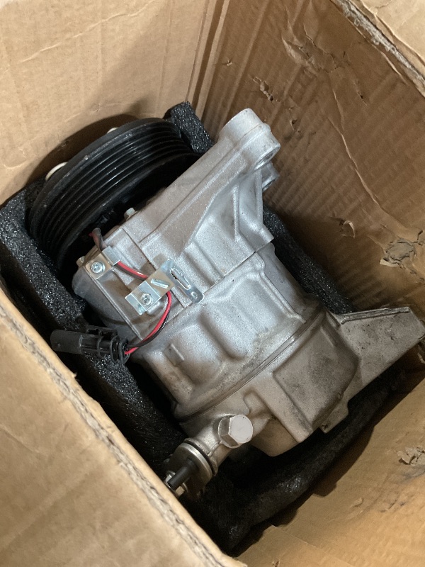 Photo 1 of (Sold for parts only) ECCPP A/C Compressor with Clutch 2013-2016 for GMC Acadia 3.6L 2013-2023 for Chevrolet Traverse for Buick Enclave 3.6L AC Compressor