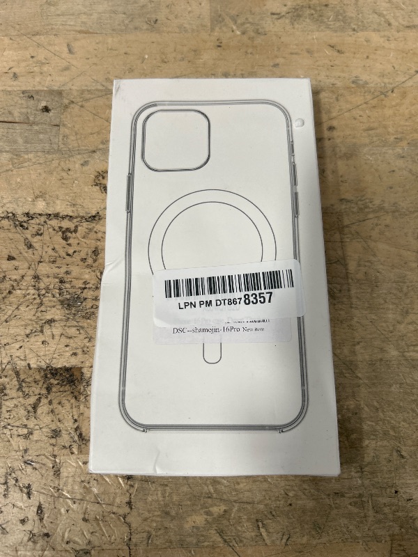 Photo 1 of [Full Camera Lens Protection+CD Ring Compatible with MagSafe Stand]Magnetic for iPhone 16 Pro Case, Military Grade Drop Protection Electroplated Bumper Non-Yellowing Clear Case for Women Men Girls