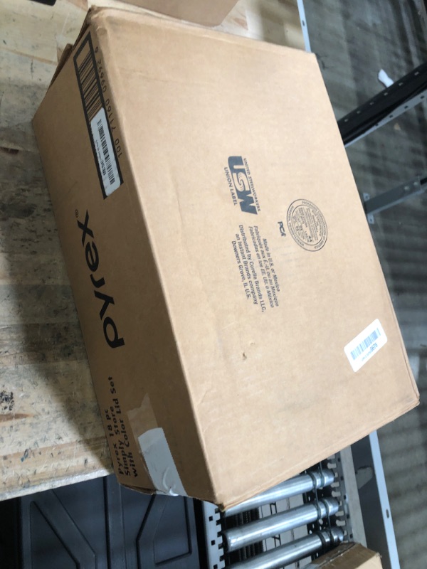 Photo 1 of Pyrex Simply Store 9-Pack Mixed Sized Glass Food Storage Set, Round & Rectangular Containers With Lids, BPA-Free, Dishwasher & Microwave Safe