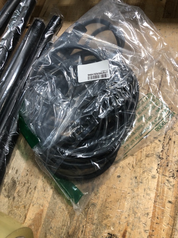 Photo 1 of Cablelera Power Cord Extension and Splitter, NEMA 5-15P to NEMA 5-15R x 2, 16 AWG, 13A, 125V (ZWACPQAG-14) Black