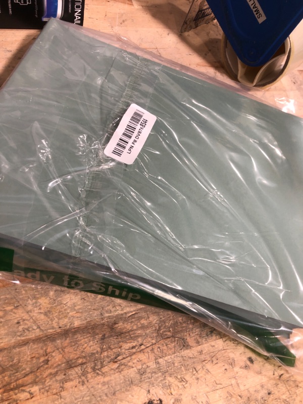 Photo 1 of 100 Pack Sage-Green Cardstock Blank Heavy Cards Stock 92LB Thick Paper for Invitations, Greeting Cards Making, Postcards, 8.5x11 inches
