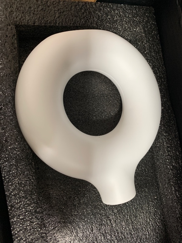 Photo 1 of  White Ceramic Vase for Home Decor - Small Modern Minimalis
