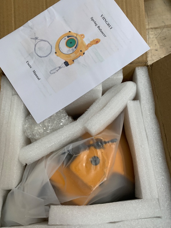 Photo 1 of Spring Balancer 9~15kg(20~33lbs) Retractable Spring Tool Balancer Balancer Retractor with 1.5m Wire Rope Hanging Holding Equipment