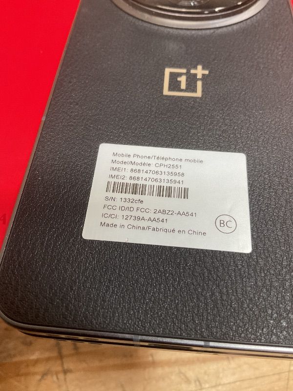 Photo 1 of ***PARTS ONLY***FINAL SALE**OnePlus Open, 16GB RAM+512GB, Dual-SIM, Voyager Black, US Factory Unlocked Android Smartphone, 4805 mAh Battery, 67W Fast Charging, Hasselblad Camera, 120Hz Fluid Display**PARTS ONLY-- FINAL SALE **