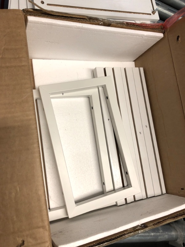 Photo 1 of ***(FOR PARTS ONLY/ MISSING PARTS/ NON FUNCTIONAL)***
Yoobure Farmhouse Nightstand with Charging Station, Wood Night Stand End with USB Ports, LED Bed Side Table with Storage Cabinet, Bedside Table for Bedroom, Living Room White