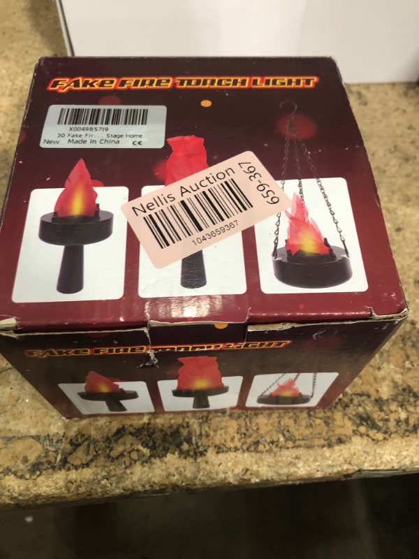 Photo 1 of 3D Fake Fire USB Rechargeable Fake Campfire, Portable Fake Fire Light Electric Fake Flame Light Fake Flame Lamp, Campfire Electric Campfire Halloween Christmas Party Decorations for Bar Stage Home