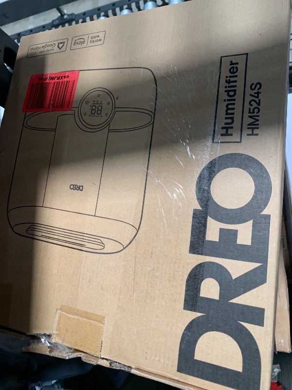 Photo 1 of Dreo Humidifiers for Bedroom, 6L Supersized Cool Mist Humidifiers for Large Room, 60H Runtime 28 dB Quiet, Top Fill Air Humidifiers for Home, Baby, Plant, Nursery, Indoor, Night Light, Ultrasonic