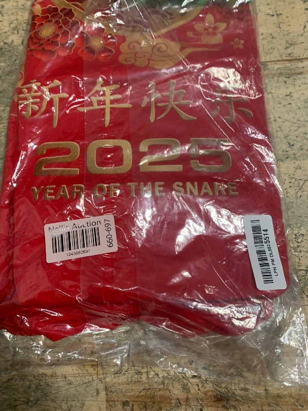 Photo 1 of 2025 Lunar New Year Chinese New Year T-Shirt RED 2XL