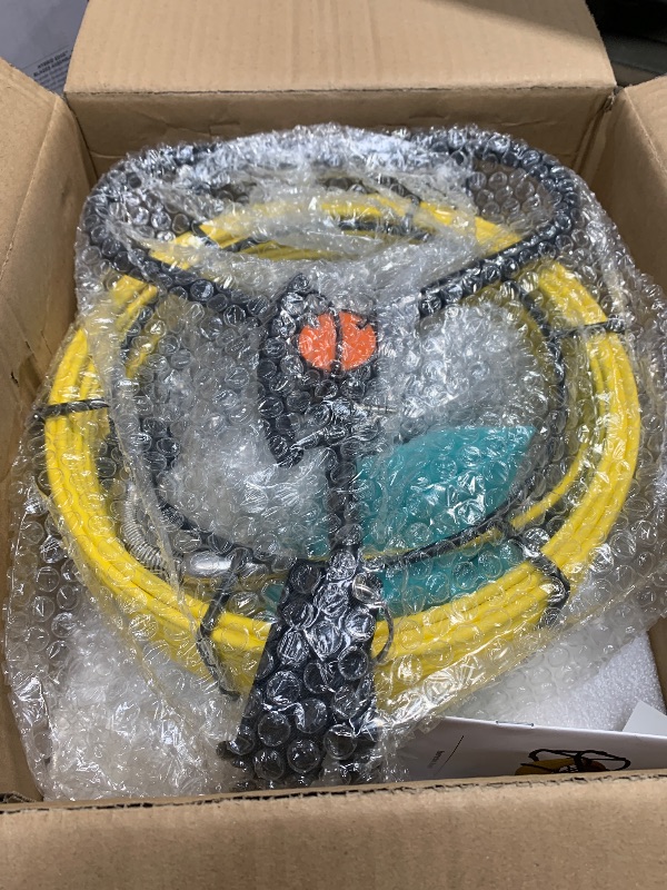 Photo 1 of ** PARTS ONLY, LIGHT AROUND CAMERA IS NON-FUNCTIONAL**
Sewer Camera 100FT,8500mAH JQKJCAM Drain Pipe Sewer Line Inspection Camera with 12 Light 4.3'' 16GB Screen Meter Counter,23MM/0.9In Plumbing Snake Bore Scope Cameras for Pipes Inspection (30m)