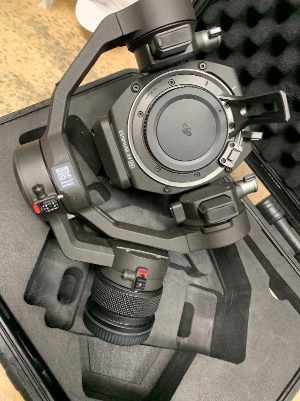 Photo 1 of *SENSOR IS SCRATCHED* DJI Zenmuse X6K Gimbal Camera, Full-Frame 8K/60fps & 4K/120fps, 800/4000 Dual-Native ISO, Built-in 9-Stop Physical ND Filters, DL/E/L/PL/M Interchangeable Lens Mount, Autofocus on Manual Lenses