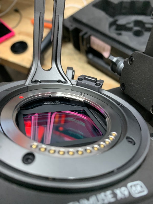 Photo 1 of *SENSOR IS SCRATCHED* DJI Zenmuse X6K Gimbal Camera, Full-Frame 8K/60fps & 4K/120fps, 800/4000 Dual-Native ISO, Built-in 9-Stop Physical ND Filters, DL/E/L/PL/M Interchangeable Lens Mount, Autofocus on Manual Lenses