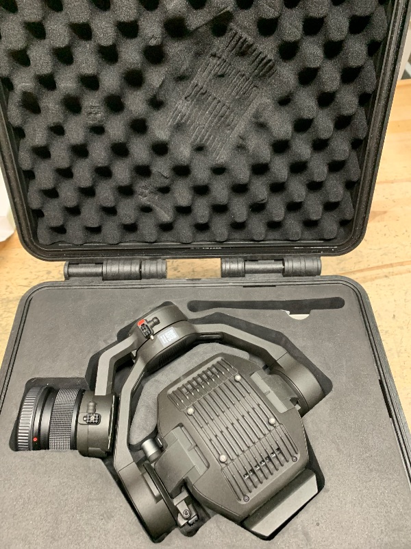 Photo 1 of *SENSOR IS SCRATCHED* DJI Zenmuse X6K Gimbal Camera, Full-Frame 8K/60fps & 4K/120fps, 800/4000 Dual-Native ISO, Built-in 9-Stop Physical ND Filters, DL/E/L/PL/M Interchangeable Lens Mount, Autofocus on Manual Lenses