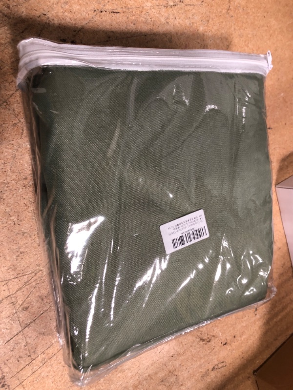 Photo 1 of 100% Blackout Linen Curtains 84 Inch Length 2 Panels Set Olive Green Luxury for Bedroom Windows Living Room Darkening Dark Green Thermal Insulated Drapes Nursery 7ft Long Back Tab Pleated Pocket