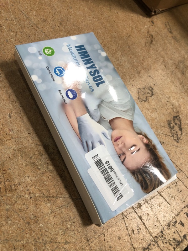 Photo 1 of 5Pairs (10Pcs) Moisturizing Gloves Overnight for Men and Women, Washable SPA White Cotton Gloves for Dry Hands Eczema Work Inspection Service Performance