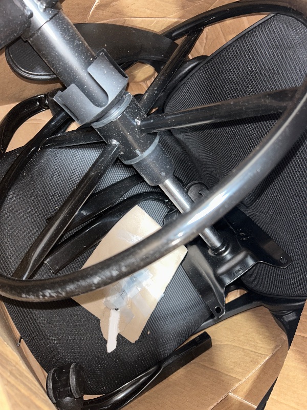 Photo 1 of ****PARTS ONLY **** Primy Drafting Chair Tall Office Chair with Flip-up Armrests Executive Ergonomic Computer Standing Desk Chair with Lumbar Support and Adjustable Footrest Ring?Dark Gray?