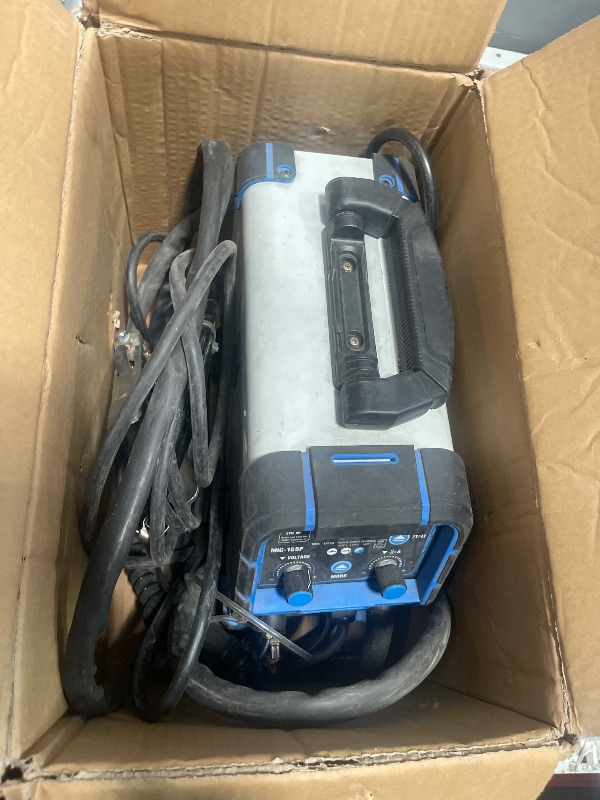 Photo 1 of AZZUNO Aluminum 155A MIG Welder 110V/220V, 5-in-1 MIG Welding Machine with Flux Core MIG/Gas MIG/Aluminum MIG/Stick/Lift TIG Welding, Wire Feed Welder Machine