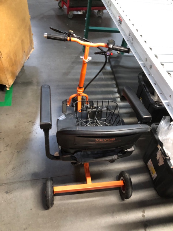 Photo 1 of ***MISSING KEY***

VEVOR 3-Wheel Mobility Scooter for Seniors & Adults, Folding Electric Powered Mobility Scooter with 12 Mile Long Range, All Terrain Portable Travel Wheelchair with 48V Lithium-ion Battery