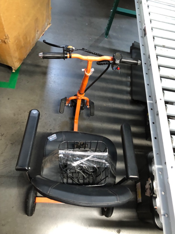 Photo 1 of ***MISSING KEY***

VEVOR 3-Wheel Mobility Scooter for Seniors & Adults, Folding Electric Powered Mobility Scooter with 12 Mile Long Range, All Terrain Portable Travel Wheelchair with 48V Lithium-ion Battery