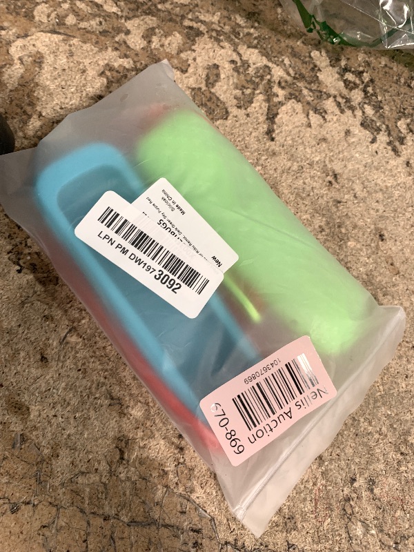Photo 1 of 4Pack Case Cover for AT&T TV Now DirecTV Receiver Remote Voice Control C71KW, Battery Cover Silicone Skin Sleeve Glow in The Dark Green Red Purple and Blue