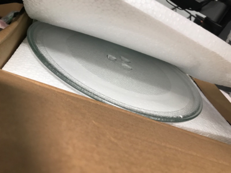 Photo 1 of 12" Microwave Replacement Turntables, Microwave Glass Plate Compatible with Replacement Part of W11367904/ W10337247/ AP6892124/ W11335034/ WPW10337247 etc – Dishwasher Safe