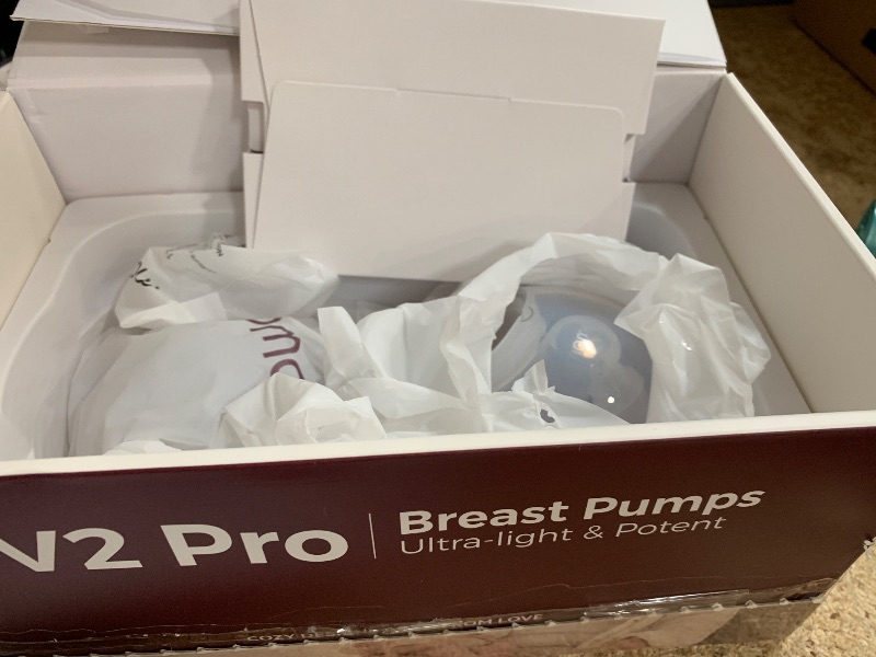 Photo 1 of ***SEE NOTES*** 
Momcozy Breast Pump BP141 Slim & Quiet,Hands-Free & Lightweight Pump with Upgraded Flange, High Efficient Electric Pump, 3 Modes|9 Levels, Hot Pink