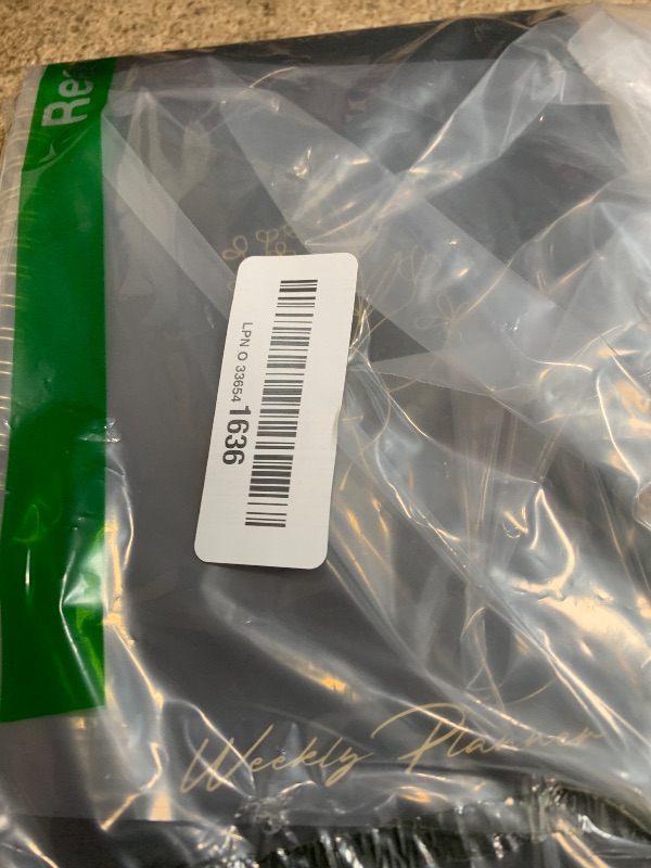 Photo 1 of Undated Weekly Planner, Weekly To Do List Notebook with Goal & Habit Tracker Organizer, A5 Weekly Planner Notebook with Spiral Binding, 6.1" x 8.2" - Black