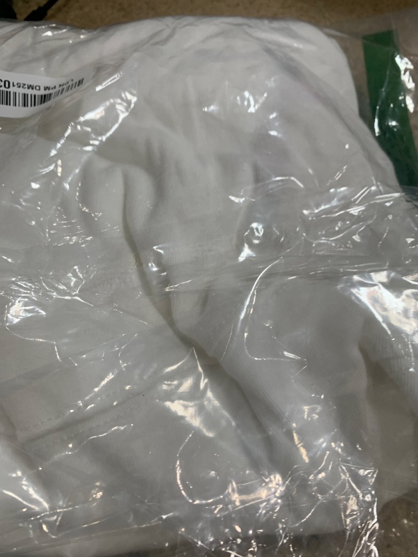 Photo 1 of Dokotoo Shirts for Women Summer 2025 Tops Plus Size Trendy Crop Cute Oversized Tshirts Short Sleeve Shirts Womens Fashion Spring Blouses Dressy Casual Workout Gym Clothes Clothing Basic Tees Whit L