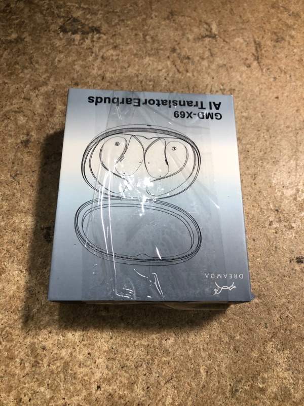 Photo 1 of Real Time Language Translator Earbuds, AI Language Translator Earphone 3-in-1 Accents & Long Battery Life Translation Earbuds TWS 144 Languages & 8 Offline for Travel Business, Black