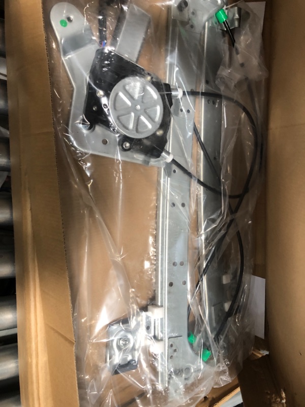 Photo 1 of Rear Driver Side Power Window Regulator with Motor Assembly Replacement for Chevy Silverado Suburban 1500 2500 GMC Sierra Yukon Cadillac Escalade 2000 2001 2002 2003 2004 2005 2006, Left, 741-578